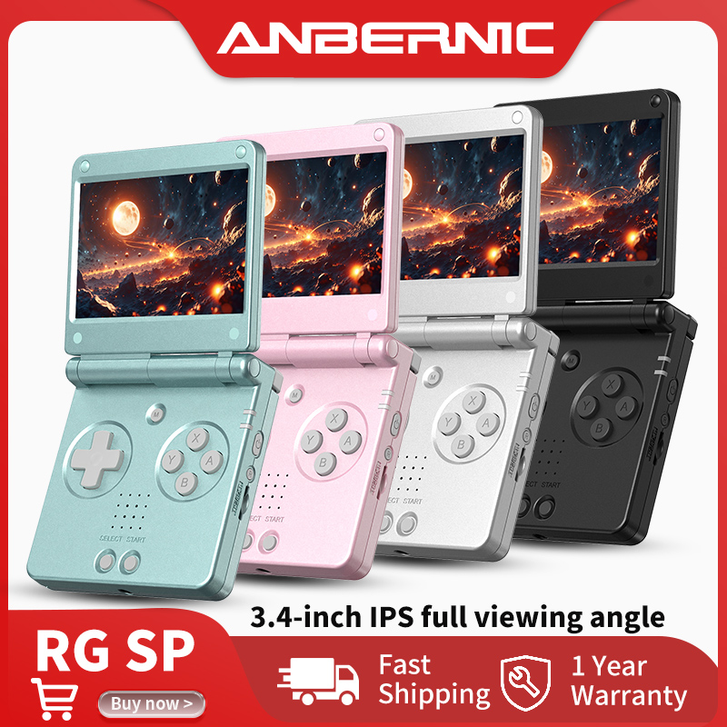 Retro Gaming Zone - Anbernic RG SP Flip Retro Handheld