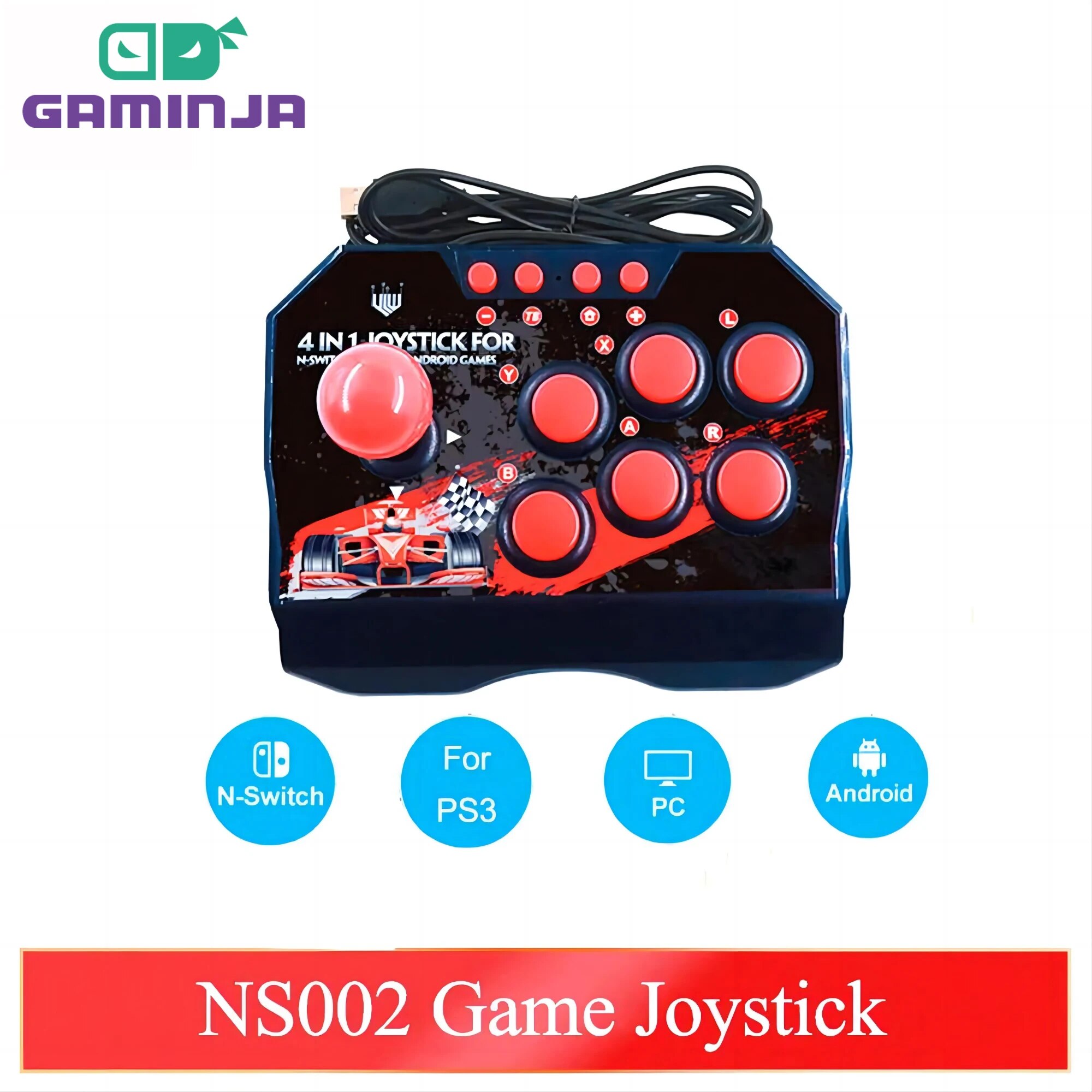 Retro Gaming Nook - GAMINJA NS002 4 In 1 Retro