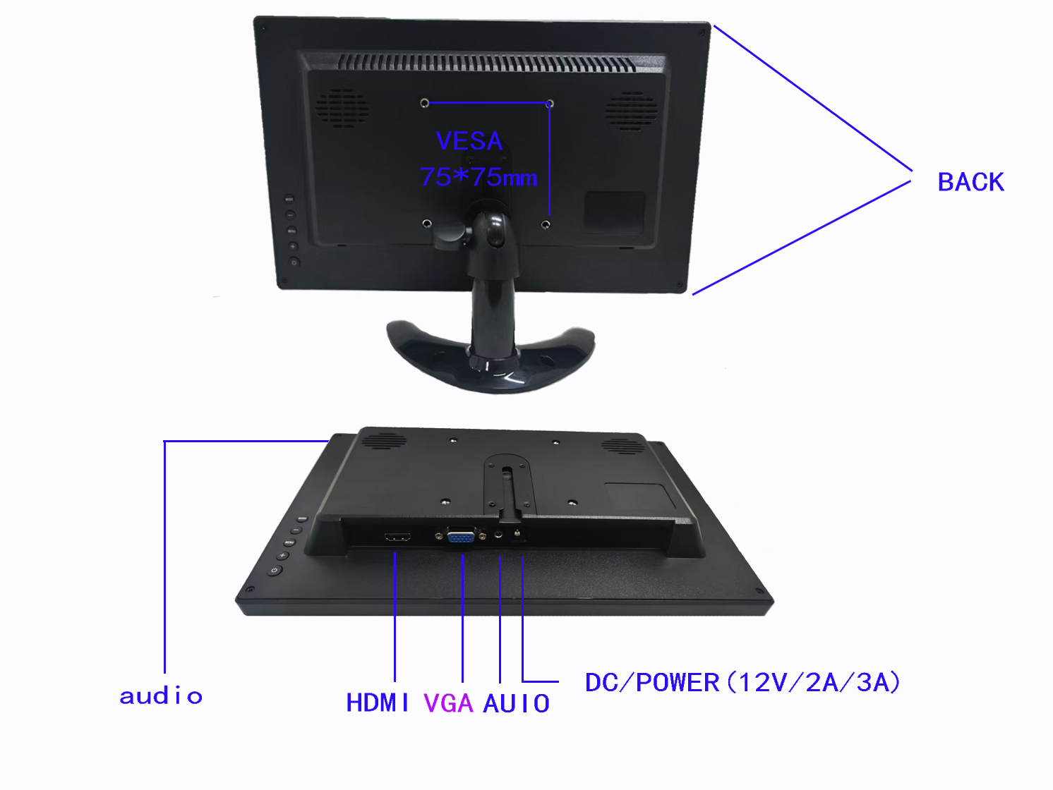 11.6 Inch TFT LCD Monitor With - Retro Gaming Monitor review and price