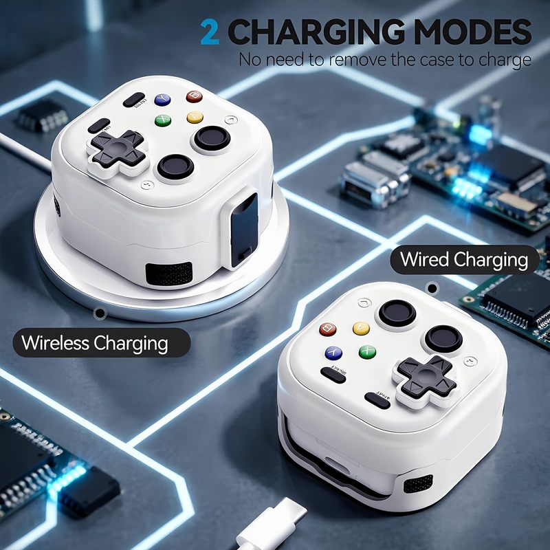 for 2026 Galaxy Buds Pro 4 Cas - Retro Gaming Design review and price