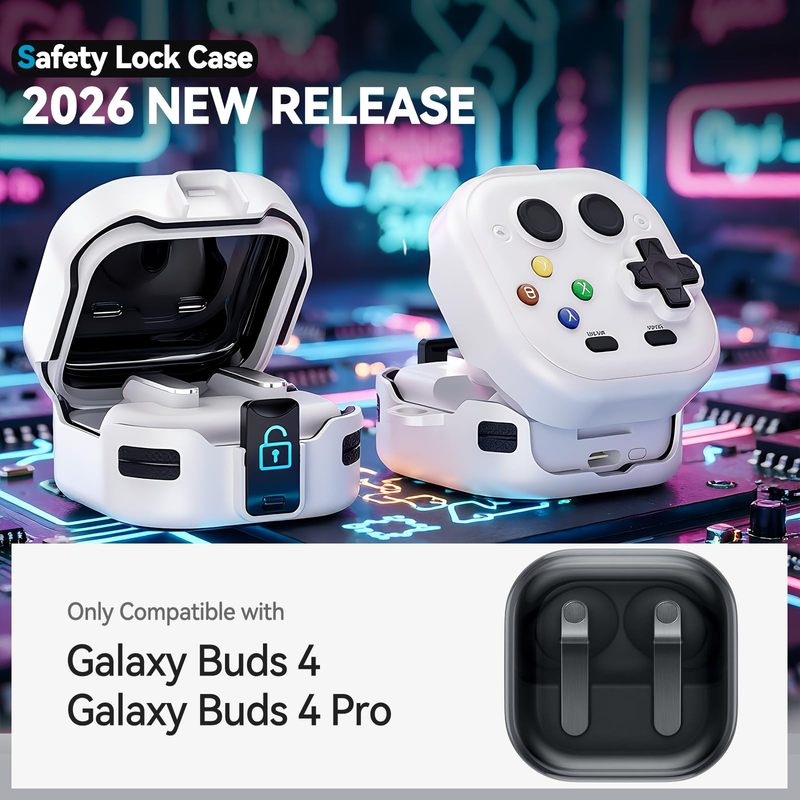 for 2026 Galaxy Buds Pro 4 Cas - Retro Gaming Design review and price