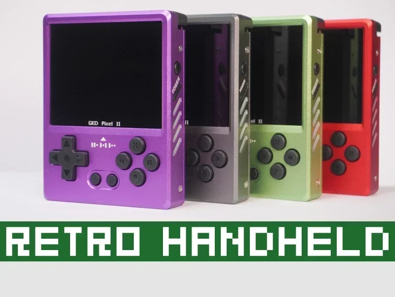 GKD Pixel 2 Handheld Game Cons - Retro Gaming Nook review and price