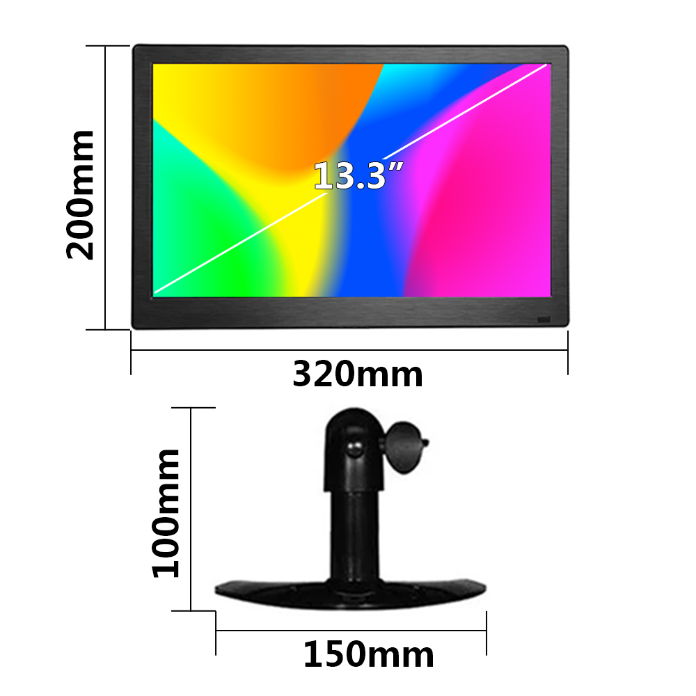 13.3-inch High-Definition 1366 - Retro Gaming Monitor review and price