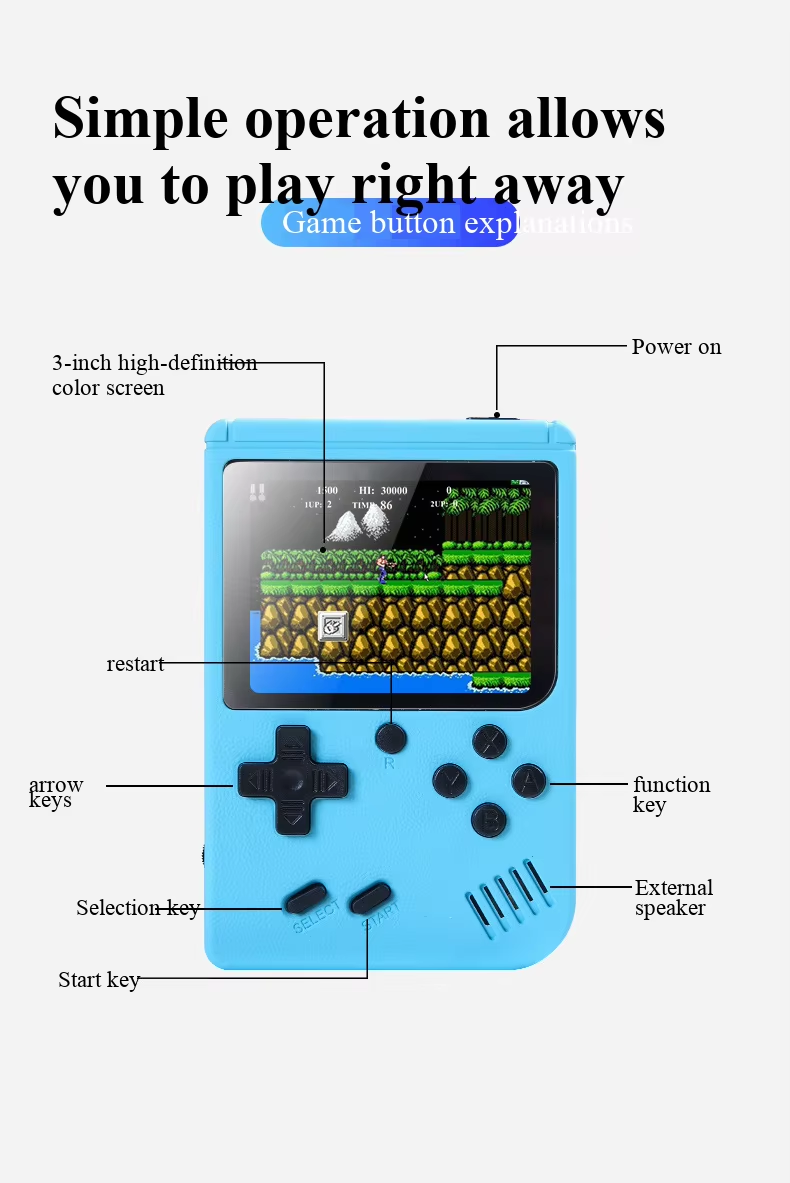 400 In 1 MINI Games Handheld G - Retro Gaming Zone review and price