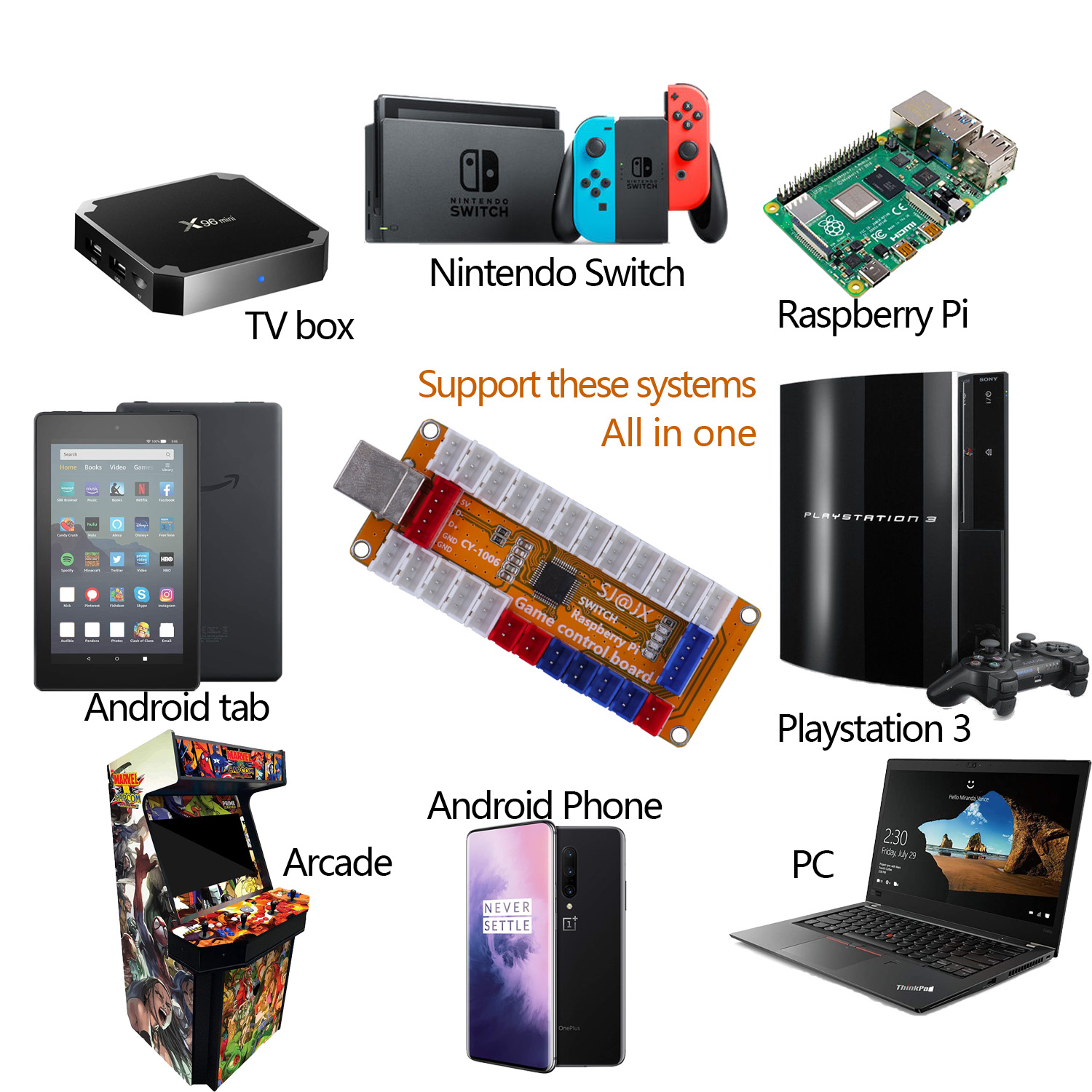 SJ@JX Arcade Game LED Controll - Arcade Button Kit review and price