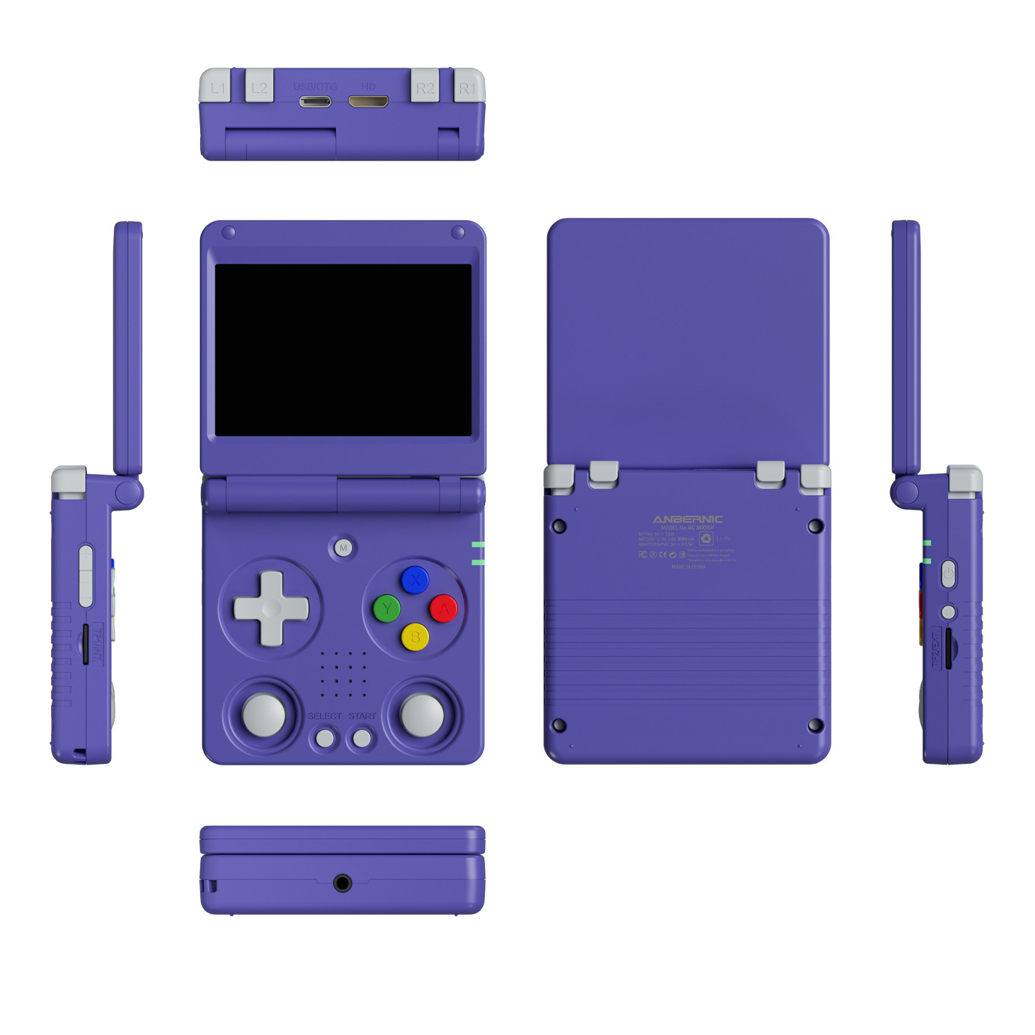 Anbernic RG34XXSP / RG35XXSP F - Retro Gaming La review and price