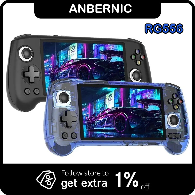 ANBERNIC RG556 Handheld Games  - Retro Gaming Anbernic review and price