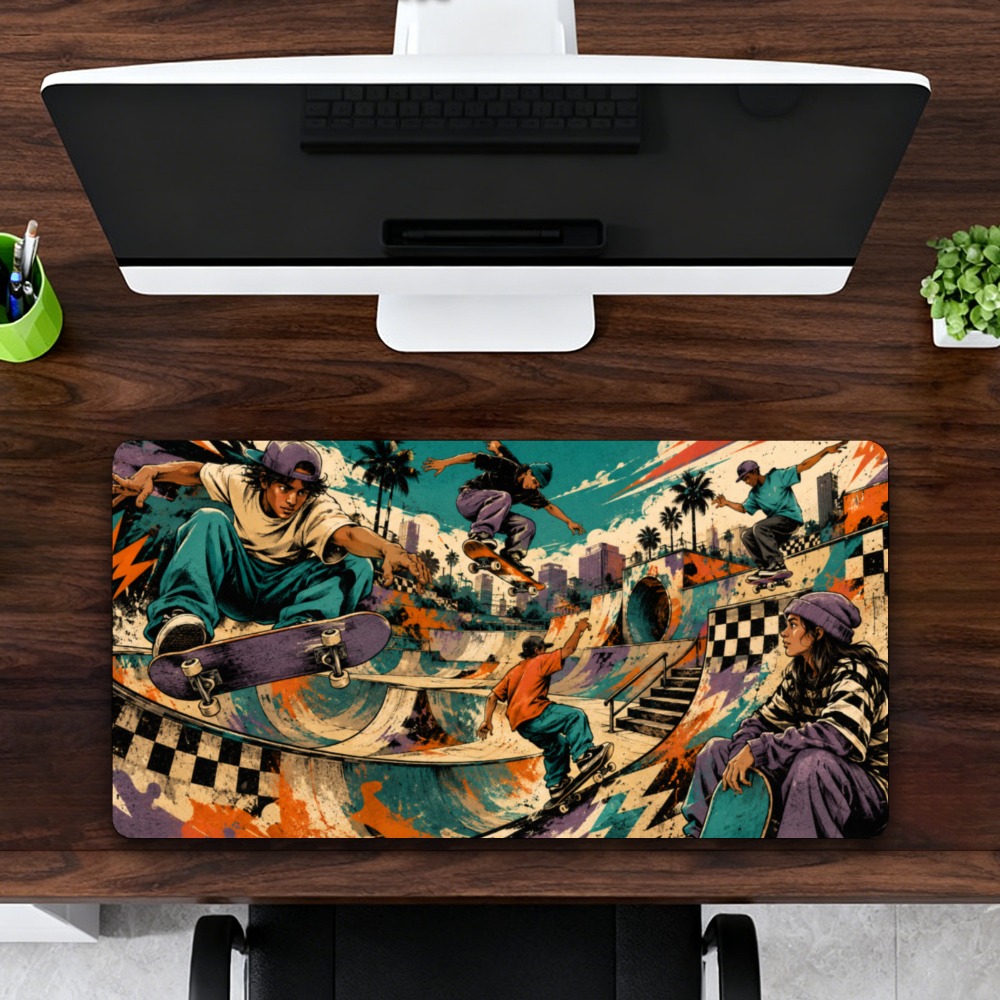 Cool street skateboarding park - Retro Gaming Keyboard And Mouse review and price