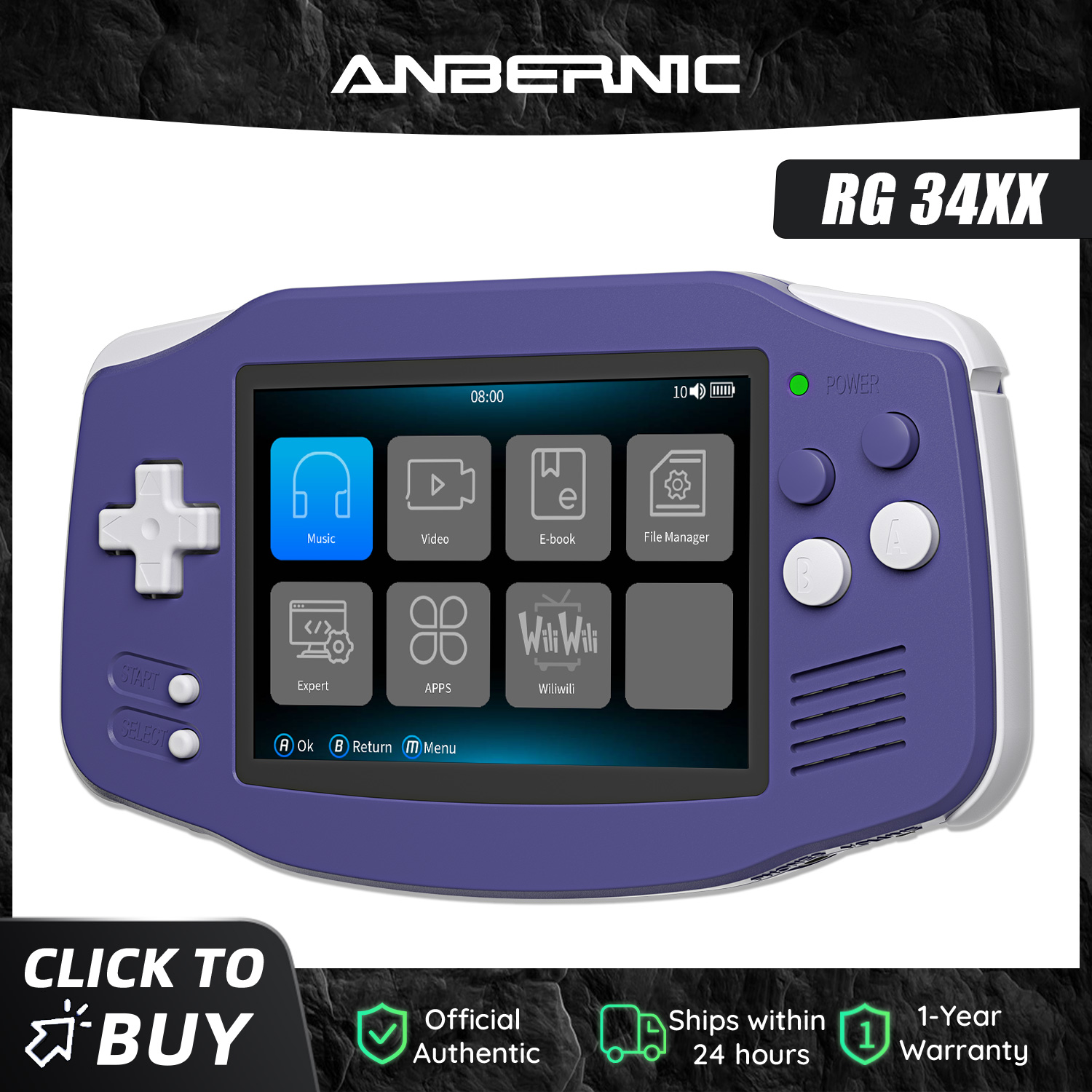 Anbernic RG34XX 64Bit Retro Ha - Retro Gaming La review and price