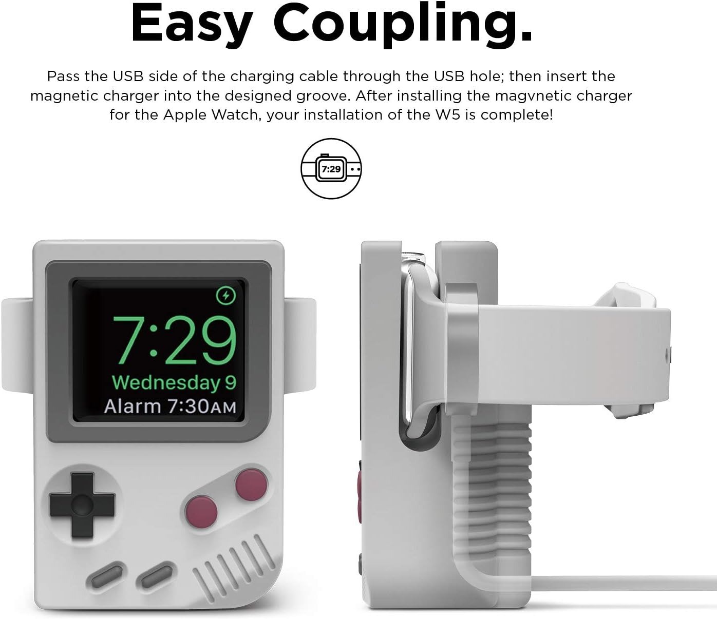 Silicone Holder for IWatch Cha - Retro Gaming Design review and price