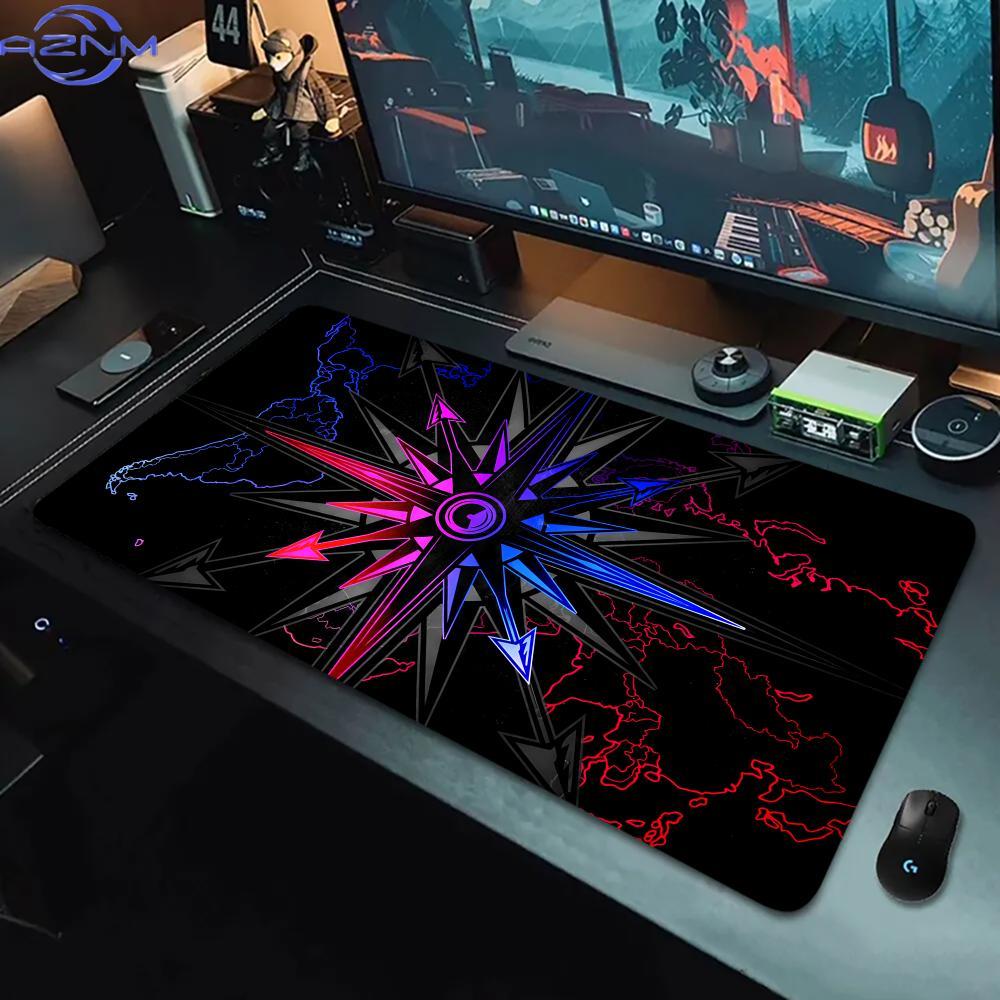 Retro Compass Map Mouse Pad XX - Retro Gaming Keyboard And Mouse review and price