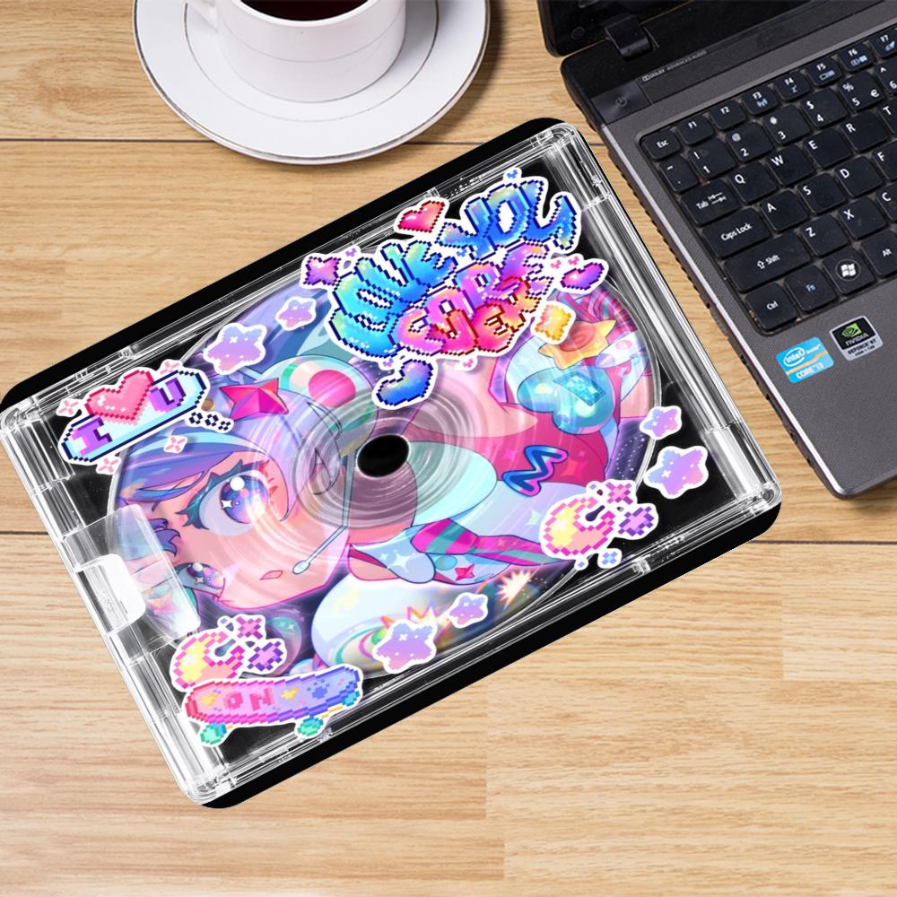 Retro Anime Music Compact Disc - Retro Gaming Keyboard And Mouse review and price