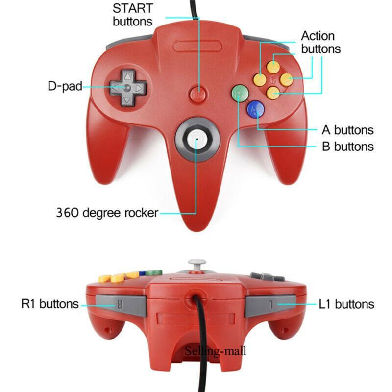 N64 Controller Classic USB Wir - Retro Gaming Nook review and price
