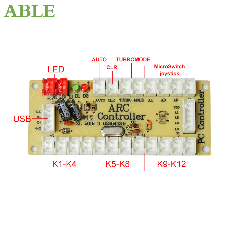 Arcade 2 Player Zero Delay Kit - Arcade Button Kit review and price