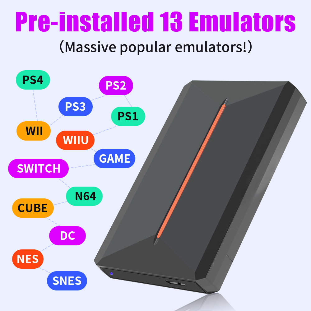 Launchbox 500G Portable Gaming - Retro Gaming Nook review and price