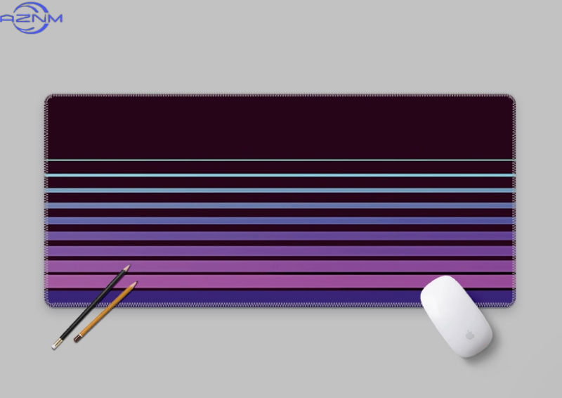 Retro Vintage Stripes Deskmat  - Retro Gaming Keyboard And Mouse review and price